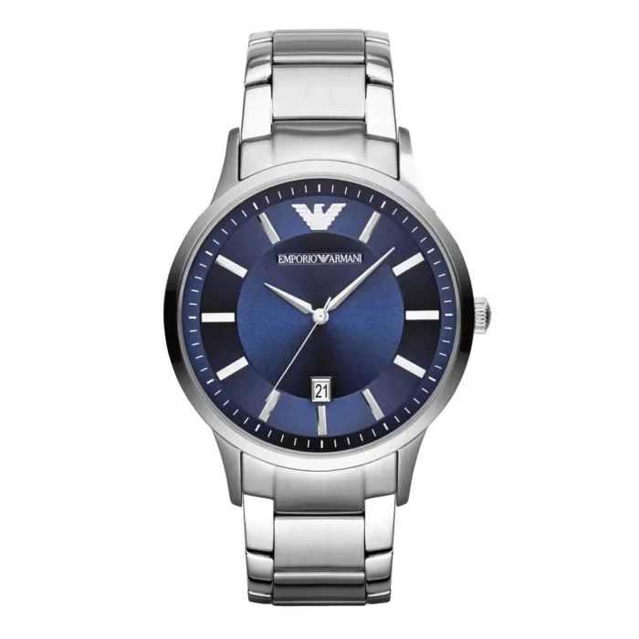 Emporio Armani Men's AR11275 Silver-Tone Stainless Steel Chronograph Watch - Image 8